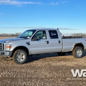 2008 FORD F350 CREW CAB PICKUP