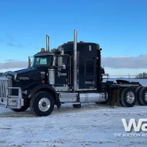 2009 KENWORTH T800 T/A SLEEPER WINCH TRACTOR