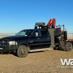 2015 DODGE RAM 5500 HD CREW CAB BOOM TRUCK