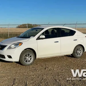 2012 NISSAN VERSA 4 DOOR CAR