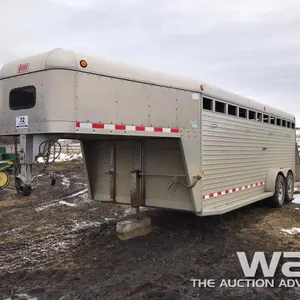 1998 DEX 5TH WHEEL T/A ALUM. STOCK TRAILER