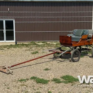 GUSTAV TODT ANTIQUE HORSE DRAWN CARRIAGE WAGON