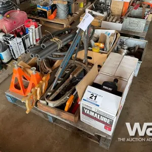 JACKSTANDS, HAND SAWS, PIPE INSULATION