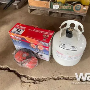 MR.HEATER DOUBLE BURNER PROPANE HEATER