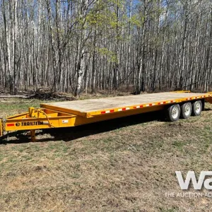 2010 TRAILTECH TRIDEM FLATDECK TRAILER