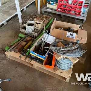 PALLET OF MISC. SHOP ITEMS