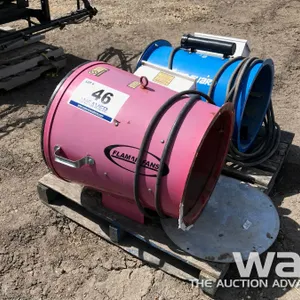 3 HP FLAMAN INLINE FAN
