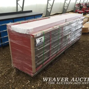 10 FT. 20 DRAWER HEAVY DUTY METAL WORK BENCH