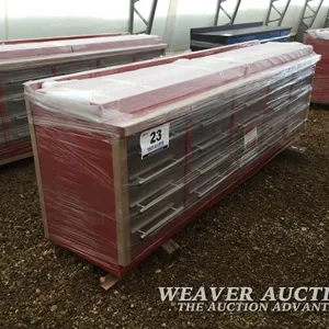 10 FT. 20 DRAWER HEAVY DUTY METAL WORK BENCH