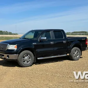 2008 FORD F150 LARIAT CREW CAB PICKUP