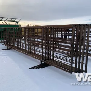 (5) FREESTANDING 6 X 24 FT. LIVESTOCK PANELS