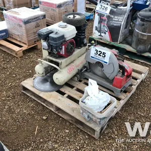 CUT OFF SAW & COMPRESSOR