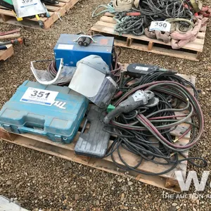 MILLER 250 WELDER, GRINDER