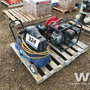 PUMP, COMPRESSOR, CUT OFF SAW, MOTOR