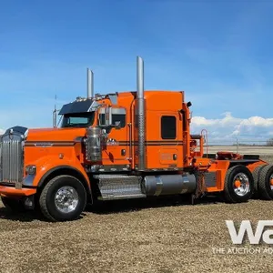 2015 KENWORTH W900 T/A SLEEPER WINCH TRACTOR