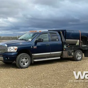 2008 DODGE RAM 3500 FLATBED TRUCK