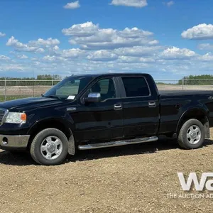 2008 FORD F150 LARIAT CREW CAB PICKUP