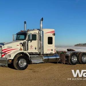 2012 Kenworth T800 Tri Drive Sleeper Truck Tractor
