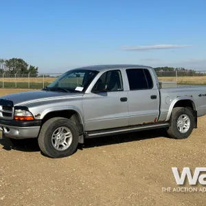 2003 DODGE DAKOTA CREW CAB PICKUP