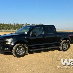 2016 FORD F-150 LARIAT CREW CAB PICKUP