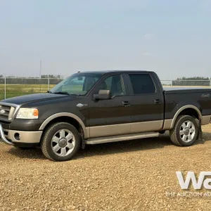 2008 FORD F-150 KING RANCH CREW CAB PICKUP