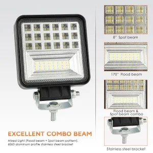 (10) 4" LED LIGHT BARS