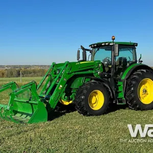 2018 JOHN DEERE 6175R MFWD TRACTOR & FEL