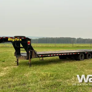 2022 BIGTEX 22GN 25FT T/A DUALLY EQUIPMENT TRAILER