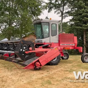 1984 MASSEY FERGUSON 885 21 FT. SWATHER