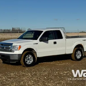 2013 FORD F150 XLT E-CAB PICKUP