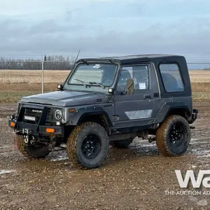 1986 SUZUKI SAMURAI CONVERTIBLE SUV