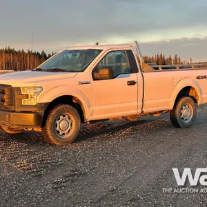 2016 FORD F150 XL 4X4 REG CAB PICKUP