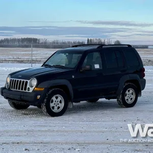 2007 JEEP LIBERTY STATION WAGON SUV