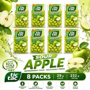 8 TIC TAC SOUR APPLE MINTS 29G