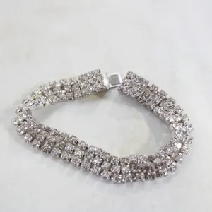 SP 3 ROW CRYSTAL TENNIS BRAC.