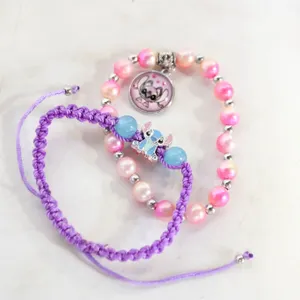 STITCH WOVEN ADJUST. BRAC. & STITCH BEAD BRAC.