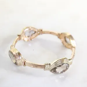 MOV BRACELET FROM ANK JEWELERY GP SMOKE CRYSTAL