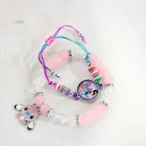 LILO & STITCH ADJUST. STRING BRAC. & STITCH BEAD