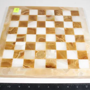 11.5X11.5 VINTAGE CHESS/ CHECKERBOARD