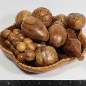 AKLE - PHILIPPINE WOOD FRUIT BASKET