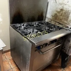 MKE 6 Burner Gas Range