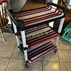 Rubbermaid 3 Tier Dish Cart ~24 x 16 x 36
