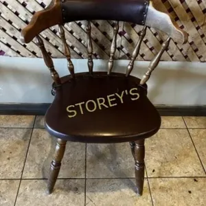 Spindal Back Cushioned Dining Chair