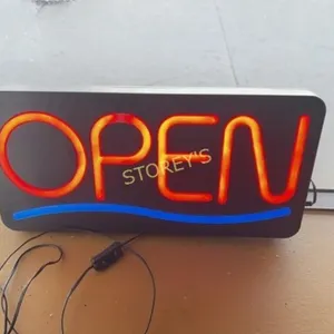 Illuminated OPEN Sign