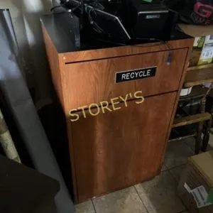 Waste Receptacle ~24 x 24 x 46