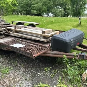 12 ft deck home made trailer