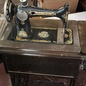 Antique singer, sewing machine