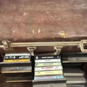 Large quantity of cassette tape music
