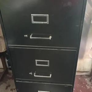 Steel filing cabinet