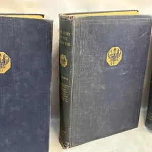 1916 Story of the Great War Book set of 3
